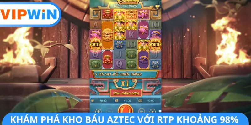 Khám phá Kho Báu Aztec với RTP khoảng 98% Khám phá Kho Báu Aztec với RTP khoảng 98%