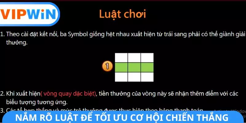Nắm rõ luật để tối ưu cơ hội chiến thắng Nắm rõ luật để tối ưu cơ hội chiến thắng
