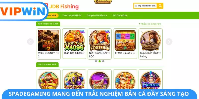 Spadegaming mang đến trải nghiệm bắn cá đầy sáng tạo Spadegaming mang đến trải nghiệm bắn cá đầy sáng tạo