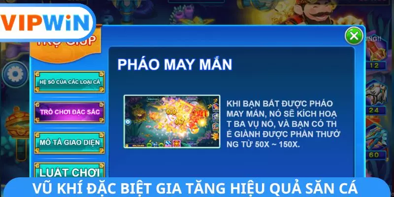 Vũ khí đặc biệt gia tăng hiệu quả săn cá Vũ khí đặc biệt gia tăng hiệu quả săn cá